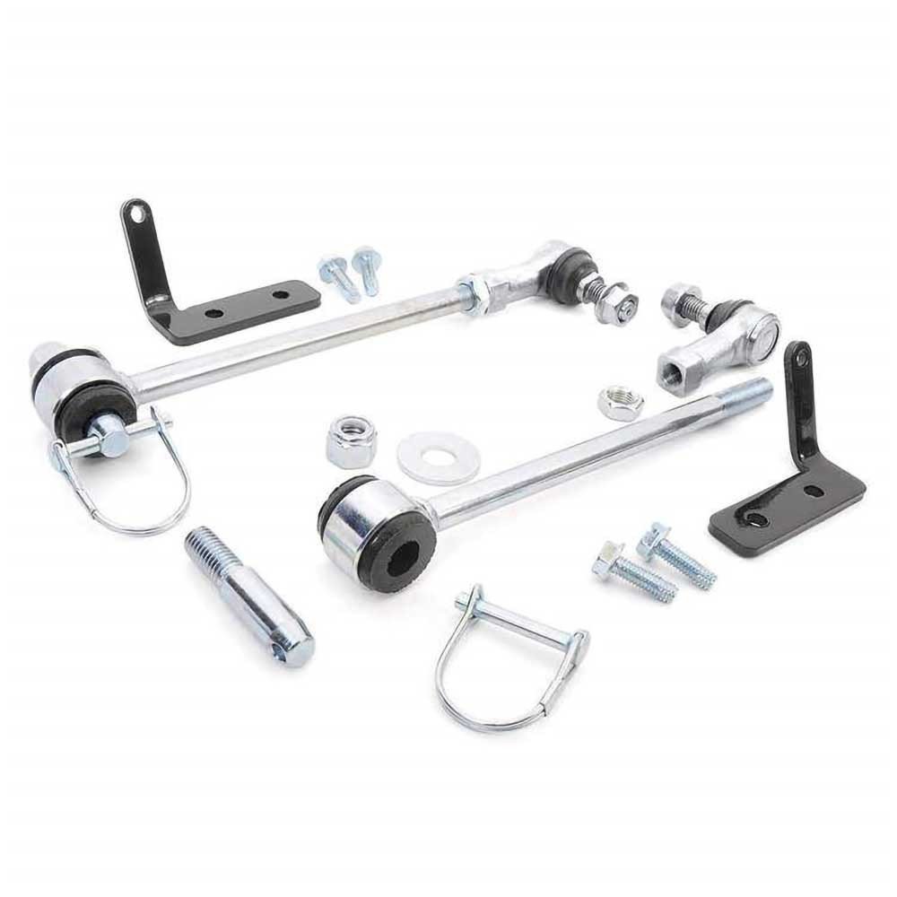 Kit barre antirollio scollegabili anteriori Rough Country Lift 3,5 - 6" - Autoricambi4x4