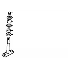 KIT BOCCOLA TIRANTE BARRA STABILIZZATRICE ANTERIORE MITSUBISHI PAJERO II/ L200/ PAJERO SPORT - Autoricambi4x4