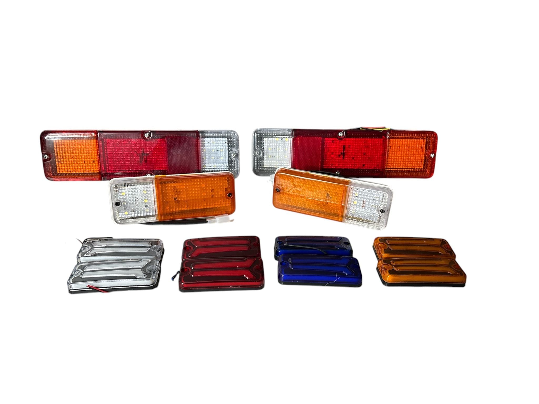 KIT COMPLETO FANALI A LED SUZUKI SJ410/ SJ413/ SAMURAI/ SANTANA - Autoricambi4x4