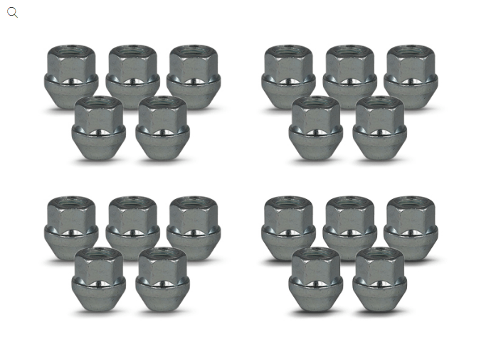 KIT DI 20 DADI SPECIFICI PER CERCHI IN ACCIAIO - Autoricambi4x4