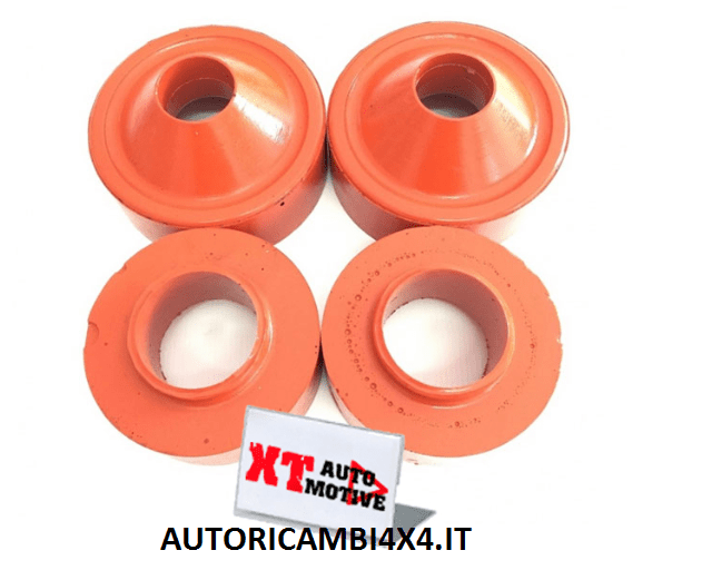 KIT DI 4 SPESSORI MOLLE 3 CM JEEP WRANGLER JK - Autoricambi4x4