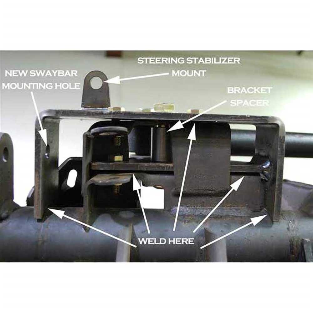 Kit di correzione geometria Clayton Off Road Lift 3,5 - 4,5'' - Autoricambi4x4