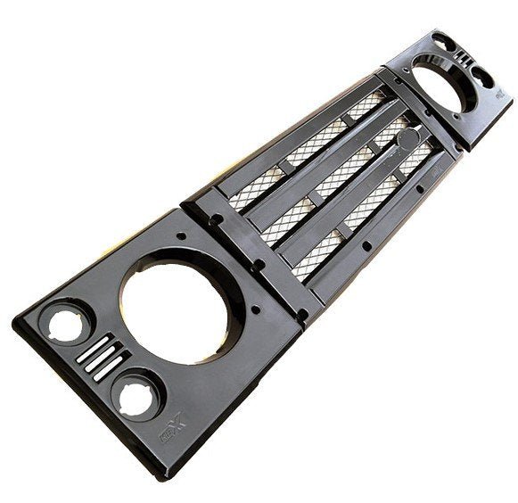 KIT GRIGLIA E FANALERIA NERO LUCIDO DEFENDER - Autoricambi4x4