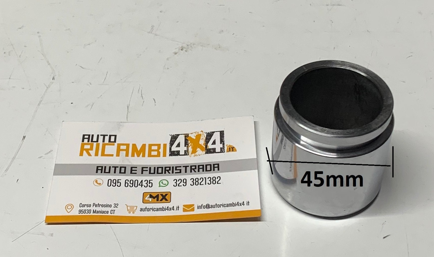 KIT REVISIONE PINZA FRENO ANTERIORE MITSUBISHI PAJERO 3.2 DI - D (Pistone: 45mm) - Autoricambi4x4
