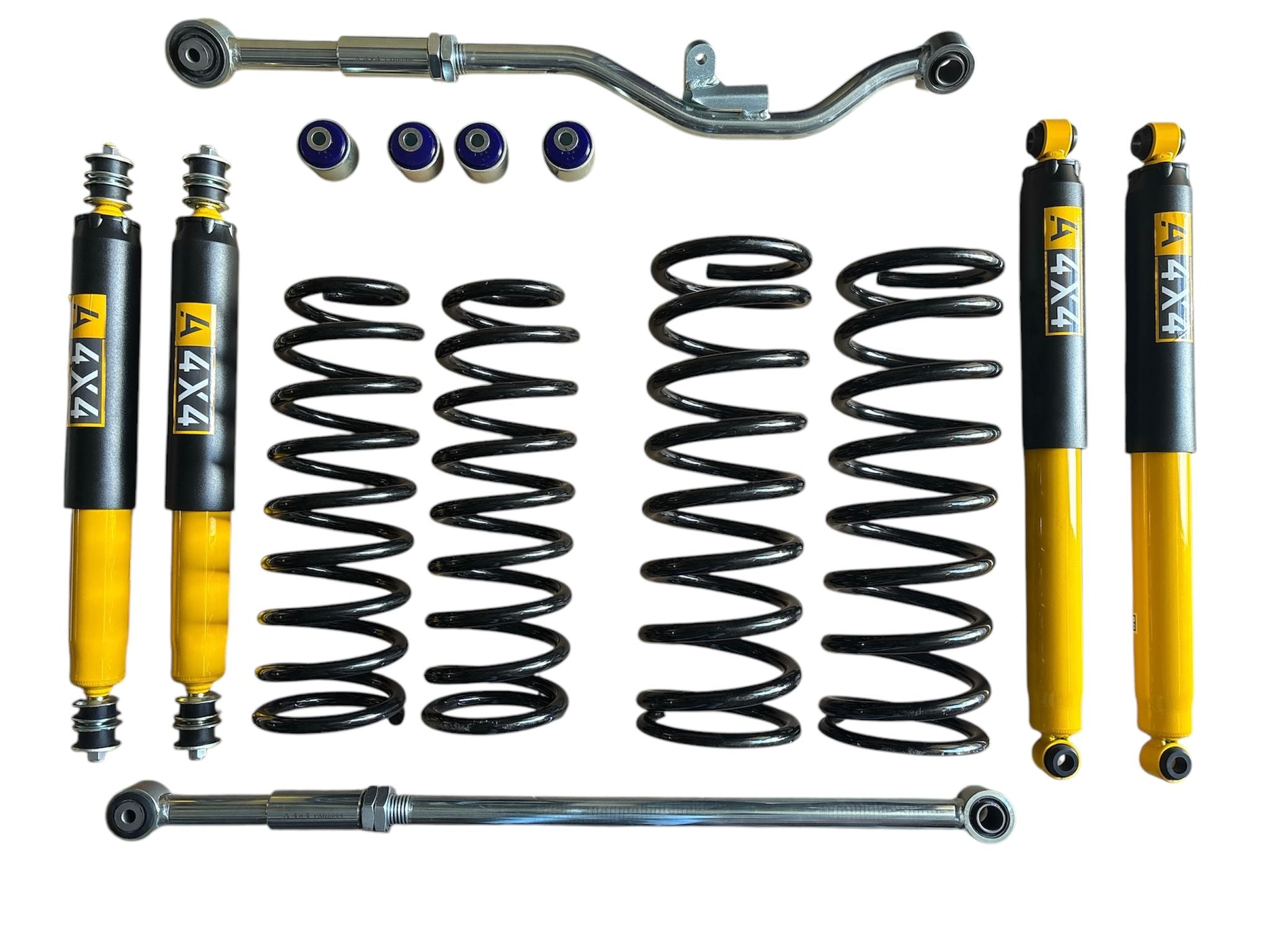 KIT RIALZO COMPLETO A - 4X4 +10CM NISSAN PATROL GR Y61 DAL 2000 IN POI - Autoricambi4x4