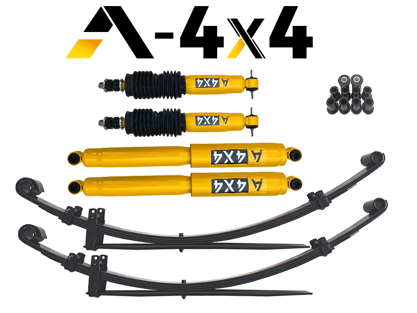 KIT RIALZO COMPLETO A - 4X4 +5 CM MITSUBISHI L200 K34 FINO AL 1995 - Autoricambi4x4