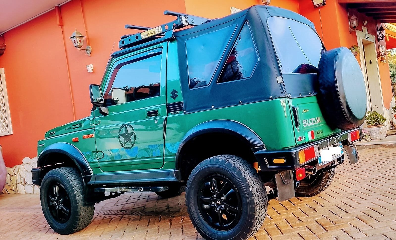 KIT RIALZO COMPLETO A - 4X4 +5 CM SUZUKI SJ410/ SJ413/ SAMURAI/ SANTANA - Autoricambi4x4