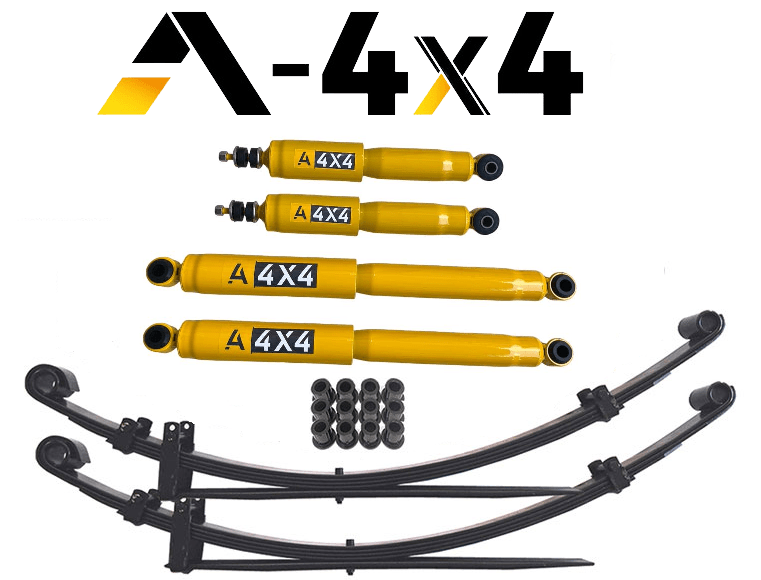 KIT RIALZO COMPLETO A - 4X4 +5CM TOYOTA HILUX (A 2 BALESTRE) - Autoricambi4x4