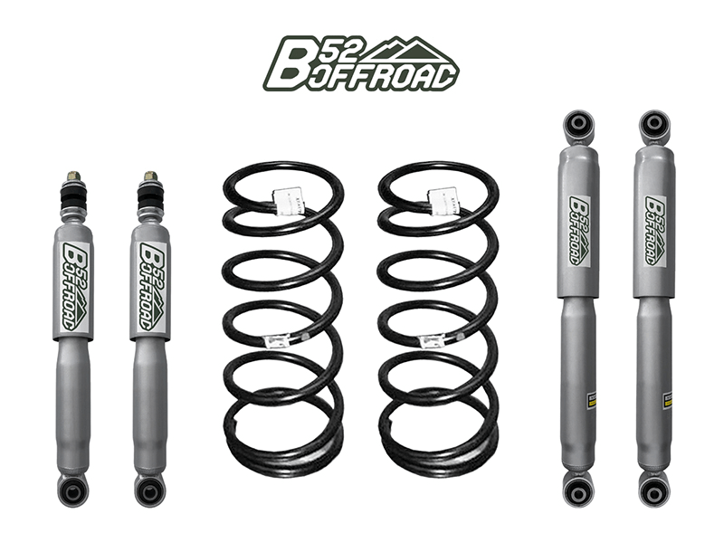 KIT RIALZO COMPLETO B52 +5 CM MITSUBISHI PAJERO SPORT - Autoricambi4x4