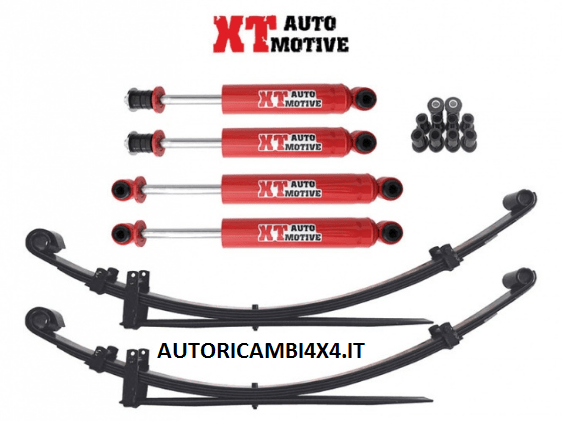 KIT RIALZO COMPLETO XT AUTOMOTIVE +5 CM PER MITSUBISHI L200 DAL 1996 AL 2005 - Autoricambi4x4