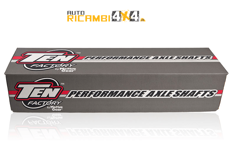 KIT SEMIASSI RINFORZATI TEN FACTORY ANTERIORE PER WRANGLER JK (DANA 30) 27 spline - Autoricambi4x4