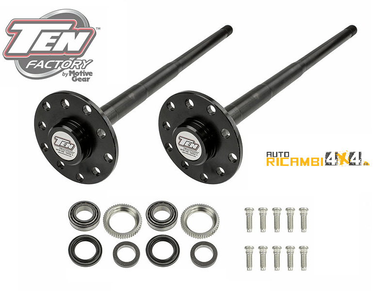 KIT SEMIASSI RINFORZATI TEN FACTORY POSTERIORE PER WRANGLER JK (DANA 44) 30 Spline - Autoricambi4x4