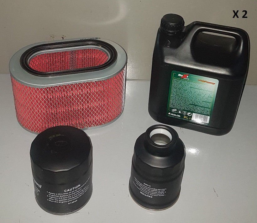 KIT TAGLIANDO 3 FILTRI + LITRI 8 ROLOIL 10W40 MITSUBISHI PAJERO 2.5TD DAL 1986 AL 2000 (COD. MOTORE 4D56T) - Autoricambi4x4