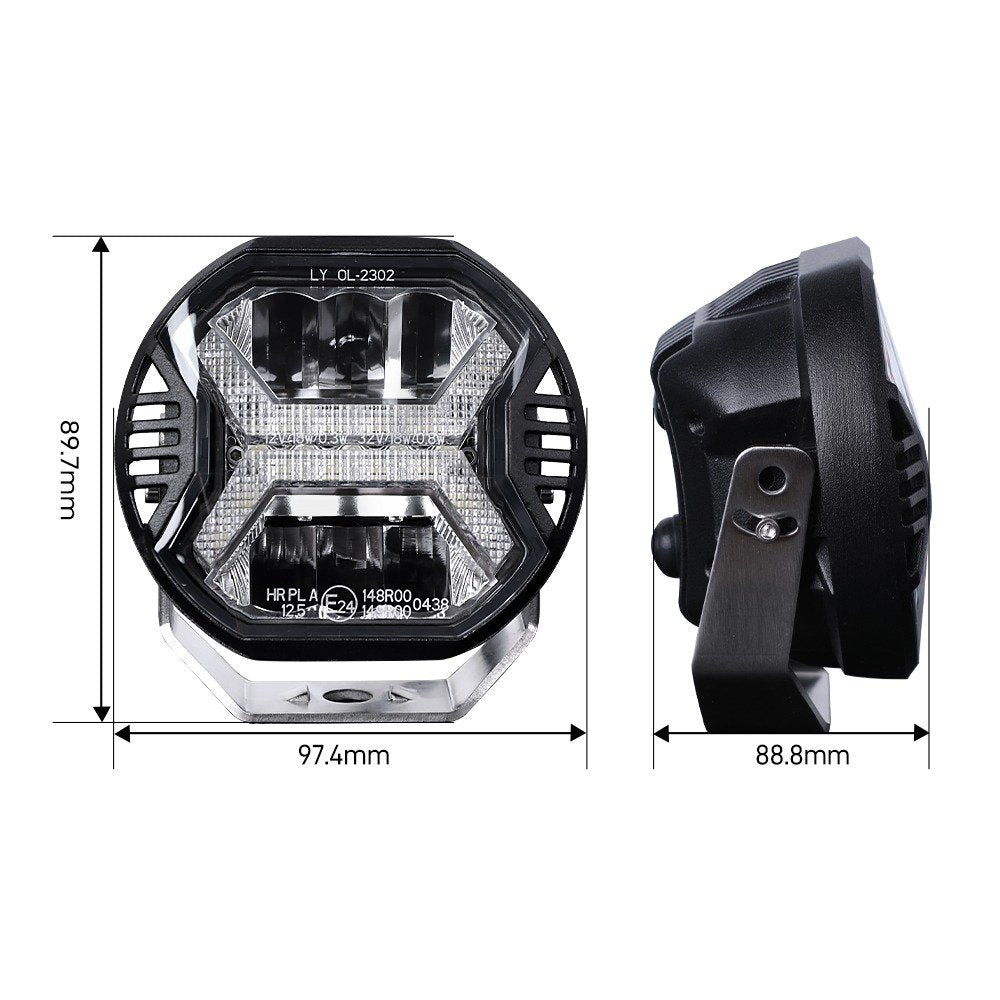 LUCE DA LAVORO/ FARO LED DA 50W - Autoricambi4x4