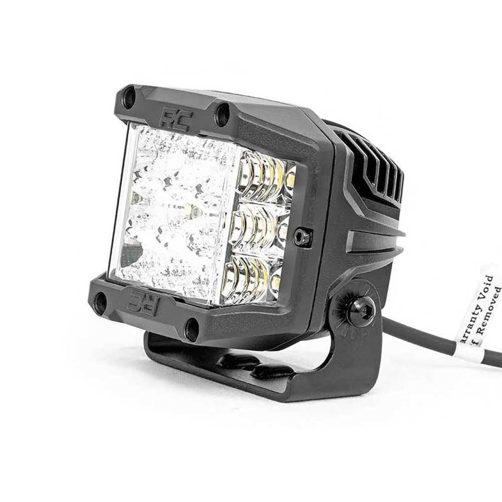 Luci LED 3" quadrate angolo ampio Osram Rough Country - Autoricambi4x4