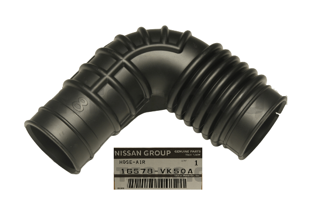 MANICOTTO TURBINA - TUBO FILTRO ARIA NISSAN NAVARA D22/NP300 - KING CAB (ORIGINALE) - Autoricambi4x4