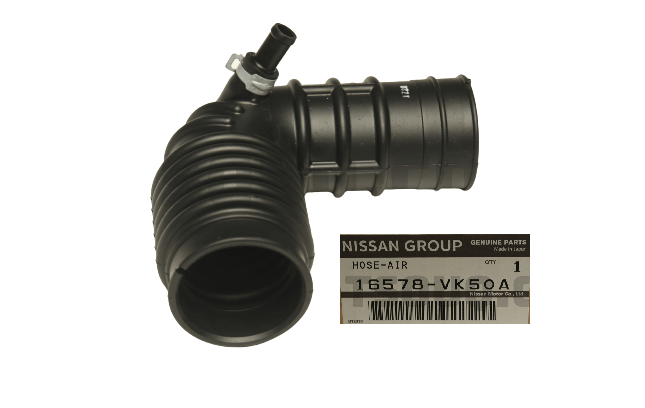 MANICOTTO TURBINA - TUBO FILTRO ARIA NISSAN NAVARA D22/NP300 - KING CAB (ORIGINALE) - Autoricambi4x4