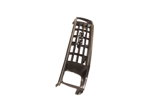 MASCHERINA/GRIGLIA ANTERIORE TOYOTA LJ70 FARO QUADRO/ KZJ70 CROMATA (ORIGINALE) - Autoricambi4x4