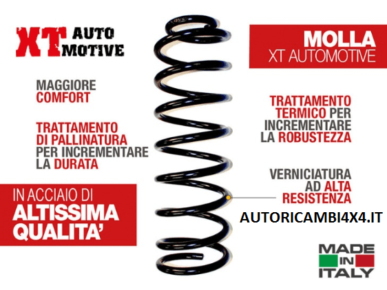 MOLLA +4CM JEEP CHEROKEE XJ DAL 1983 AL 2001 - Autoricambi4x4