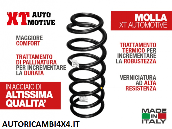MOLLA +6CM NISSAN PATROL GR Y61 ANTERIORE - Autoricambi4x4