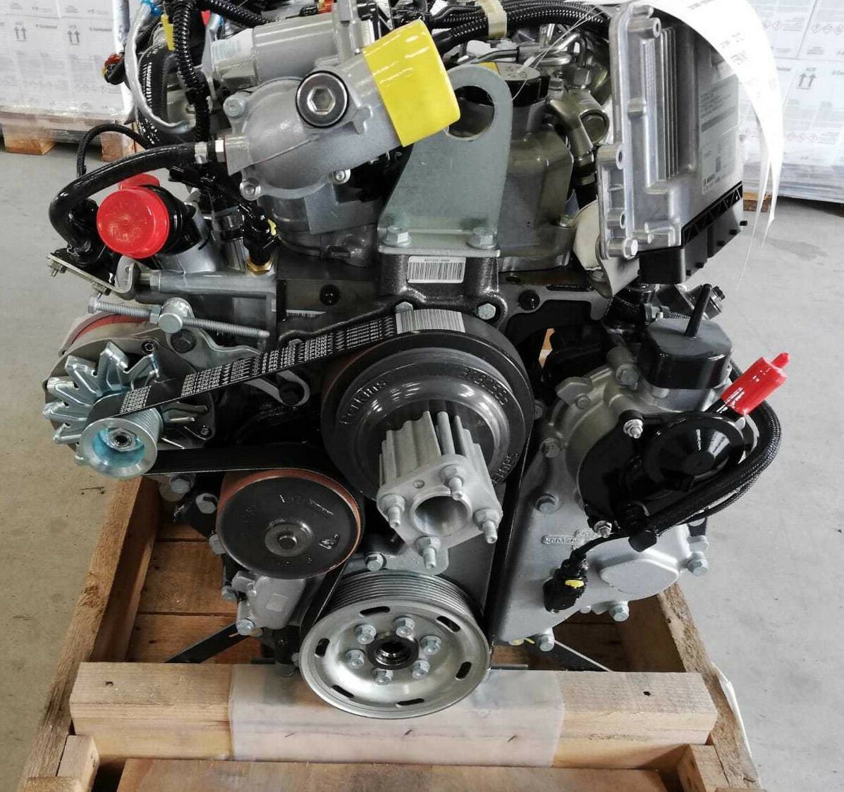 MOTORE NUOVO PERKINS 4 CILINDRI TURBO_ COMMORAIL CON CENTRALINA - Autoricambi4x4