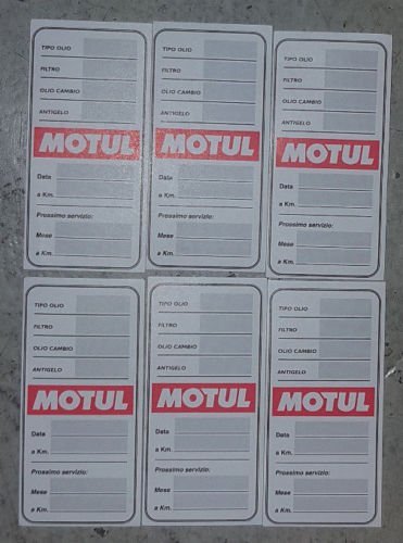 OLIO MOTORE MOTUL 10W40 LITRI 20 2100 POWER + ETICHETTE PER CAMBIO OLIO - Autoricambi4x4