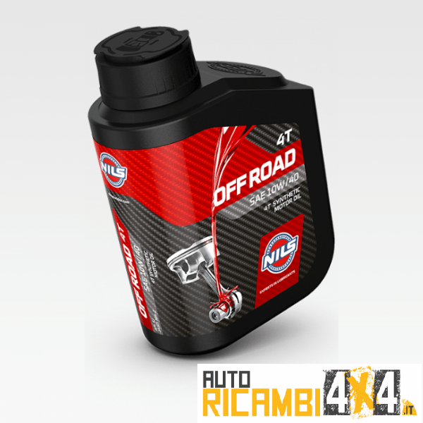 OLIO MOTORE SINTETICO 4 TEMPI NILS OFF ROAD 10W40 - Autoricambi4x4