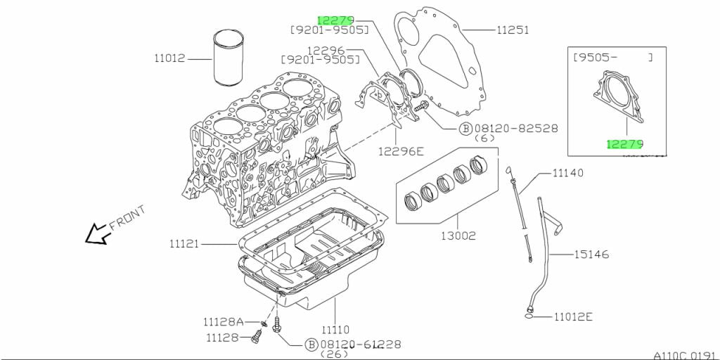 PARAOLIO ALBERO MOTORE POSTERIORE NISSAN PATROL/ KING CAB/ TERRANO (ORIGINALE) - Autoricambi4x4