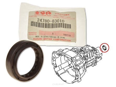 PARAOLIO RIDUTTORE POSTERIORE SUZUKI SJ413/ SANTANA/ SAMURAI (ORIGINALE) - Autoricambi4x4