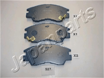 PASTIGLIE FRENO ANTERIORE MITSUBISHI L200/ PAJERO 1° SERIE - Autoricambi4x4