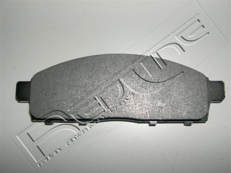 PASTIGLIE FRENO ANTERIORE MITSUBISHI L200 TRITON 2.5 DI - D - Autoricambi4x4