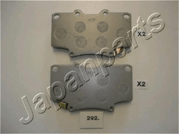 PASTIGLIE FRENO ANTERIORE TOYOTA LAND CRUISER (RJ70/ FJ80/ HDJ80/ FZJ80)/ 4 RUNNER - Autoricambi4x4