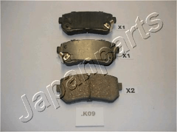 PASTIGLIE FRENO POSTERIORE KIA (SPORTAGE/ CEE'D)/ HYUNDAI (i20/ i30/ ix35) - Autoricambi4x4