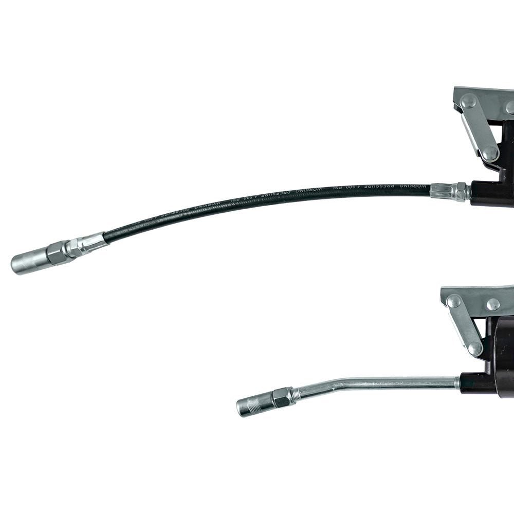 PISTOLA DI INGRASSAGGIO MANUALE CON TUBO FLEISSIBILE - Autoricambi4x4