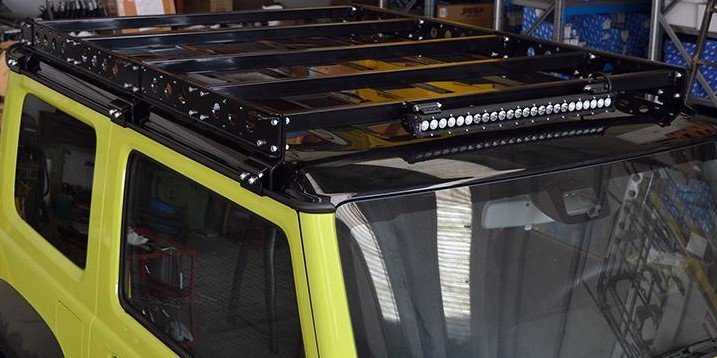 PORTAPACCHI MODULARE IN ACCIAIO SUZUKI JIMNY SIERRA DAL 2018 - Autoricambi4x4