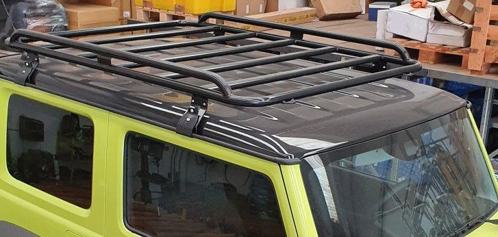 PORTAPACCHI TUBOLARE IN ACCIAIO SUZUKI JIMNY SIERRA - Autoricambi4x4