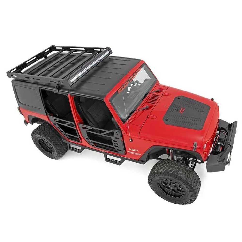 Portiere tubolari anteriori e posteriori in acciaio Rough Country - Autoricambi4x4