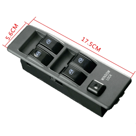 PULSANTIERA/ INTERRUTTORE ALZACRISTALLI MITSUBISHI PAJERO/ MONTERO (lato guida) - Autoricambi4x4