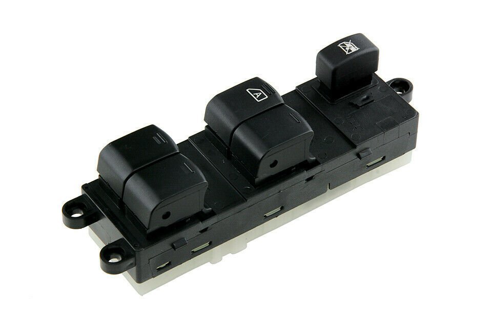 PULSANTIERA/ INTERRUTTORE ALZACRISTALLI NISSAN NAVARA D40 dal 2005/ QASHQAI dal 2007/ PATHFINDER R51 dal 2005 (lato guida) - Autoricambi4x4