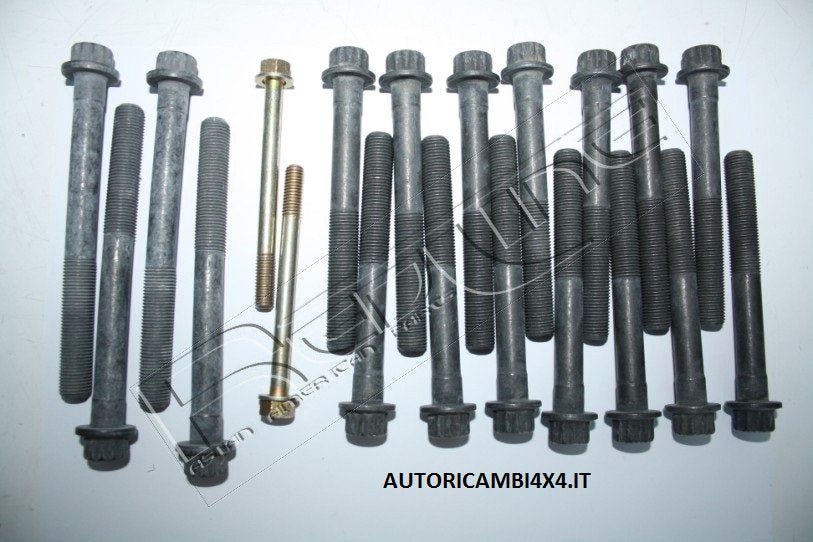 SERIE BULLONI TESTATA MITSUBISHI PAJERO II 2.8 TD - Autoricambi4x4
