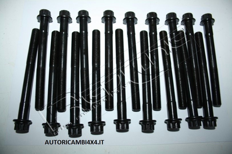 SERIE BULLONI TESTATA TOYOTA LAND CRUISER (KZJ70/ KZJ90) 3.0 TD/ 4 RUNNER (N1/ N18) 3.0 TD - Autoricambi4x4