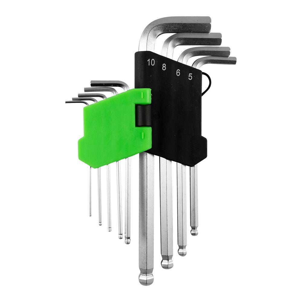 SET DI 9 UGELLI/CHIAVI ESAGONALI (CORTI) - Autoricambi4x4