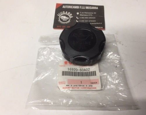 TAPPO OLIO MOTORE SUZUKI SJ410/ SJ413/ SANTANA/SAMURAI (ORIGINALE) - Autoricambi4x4