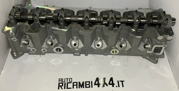 TESTATA COMPLETA PUNTERIE MECCANICHE NISSAN PATROL GR Y61 2.8 TD (CON DEPRESSORE OLIO SUL COPERCHIO PUNTERIE) - Autoricambi4x4