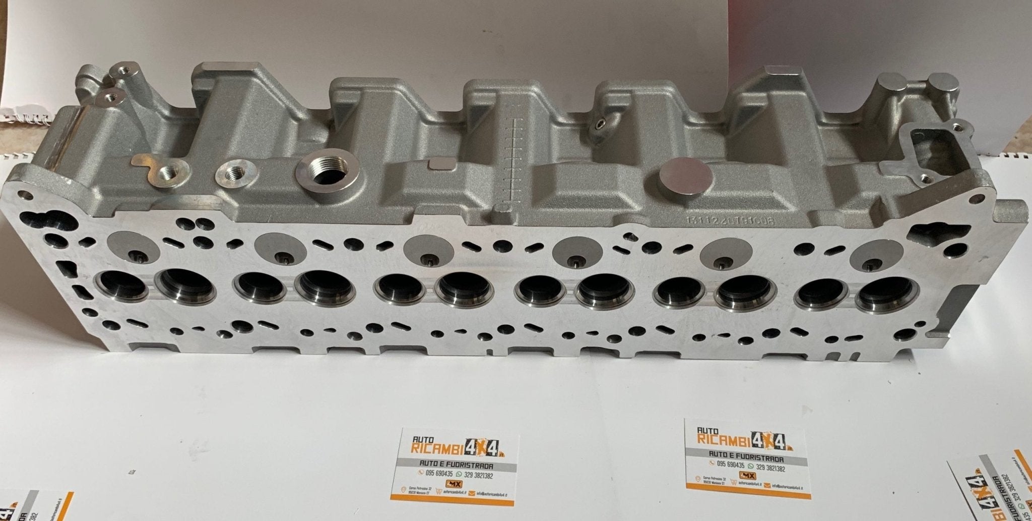 TESTATA NUDA NISSAN PATROL GR Y61 2.8 TD PER VEICOLI CON DEPRESSORE OLIO SUL COPERCHIO PUNTERIE - Autoricambi4x4