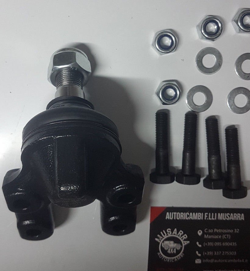 TESTINA BRACCIO SOSPENSIONE ANTERIORE INFERIORE DESTRO E SINISTRO NISSAN TERRANO/ KING KUB/ PICK UP - Autoricambi4x4