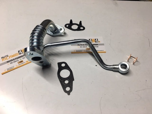 TUBO OLIO TURBINA TOYOTA KZJ70/ KZJ90/ HILUX 3.0 TD completo di guarnizioni (ORIGINALI) - Autoricambi4x4