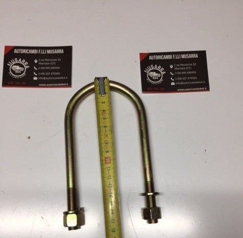 U - BOLT/ CAVALLOTTO BALESTRA MITSUBISHI L200/ PAJERO - Autoricambi4x4