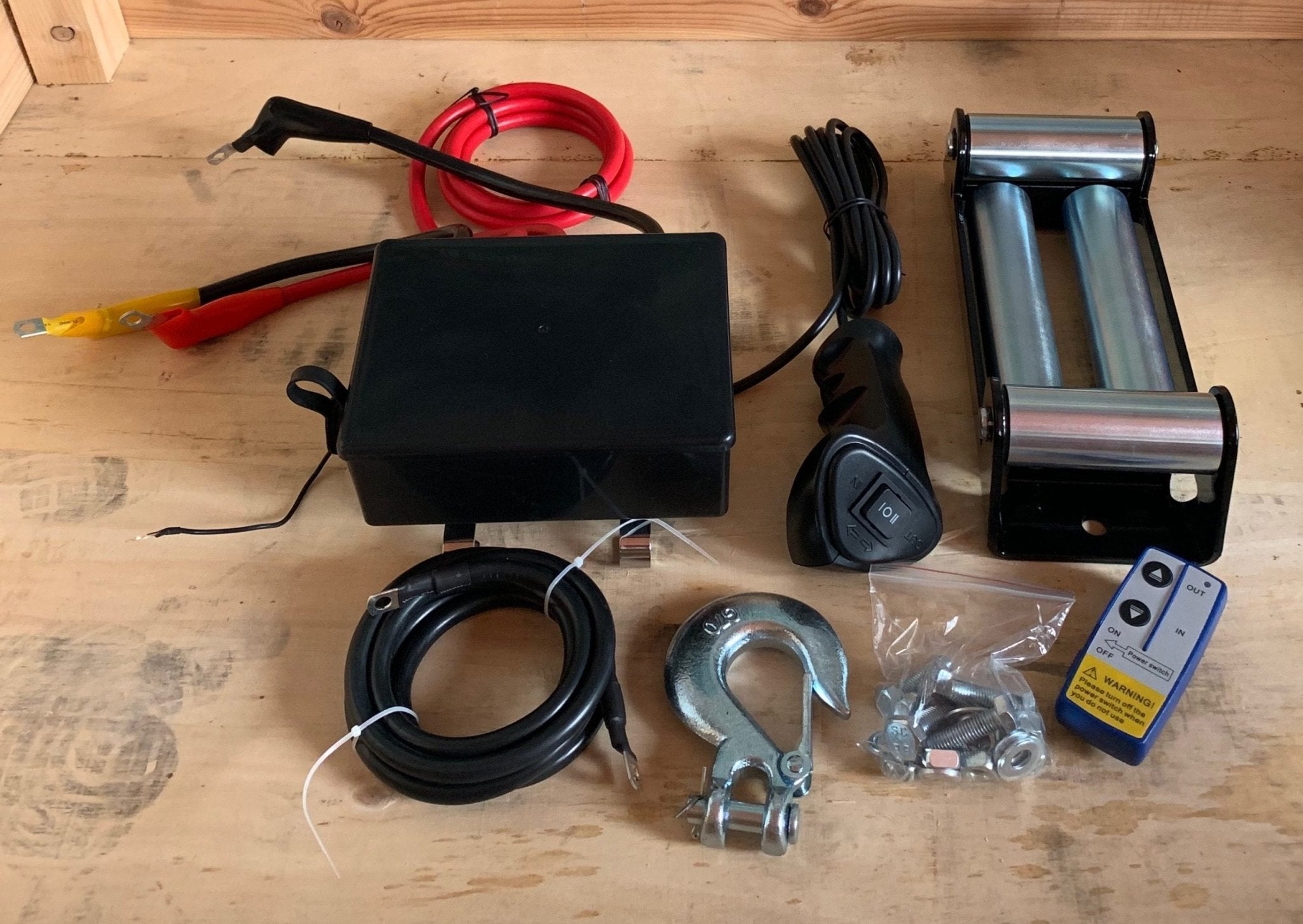 VERRICELLO ELETTRICO 13000 LBS CAVO IN ACCIAIO - Autoricambi4x4