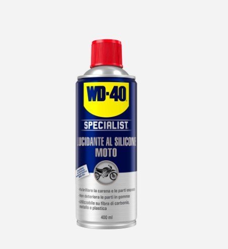 WD - 40 LUCIDANTE AL SILICONE MOTO 400ML - Autoricambi4x4